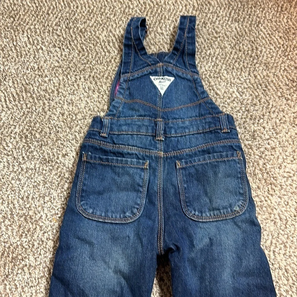 OshKosh B'Gosh Fleece Lined Denim Overalls